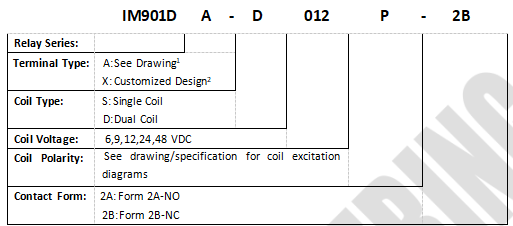63А 90А 2-полюсное реле с блокировкой