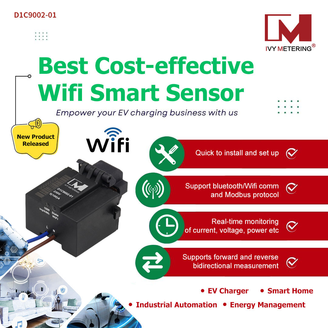 Умный WiFi-датчик с раздельным сердечником