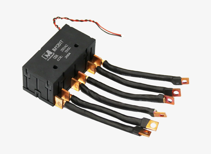 IM1201T 120A 250VAC Dual Coil 12V Smart Meter 3 Phase Magnetic Latching Relay with CT/Shunt/Terminal
