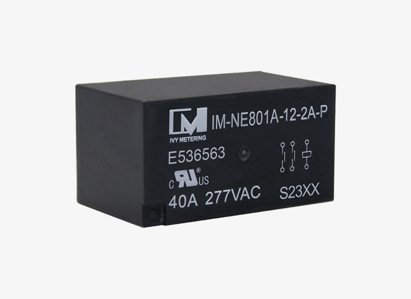 IM-NE801A 40A 277VAC Coil 12VDC 2NO PCB Two-pole Non Latching Power Relay for Level 2 Charger