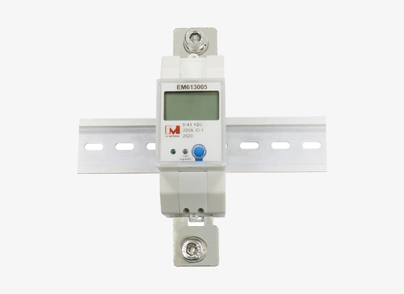 EM613005 Din Type DC Metering Device 48V Battery Monitor PV Off-Grid Solar Energy Meter with RS485