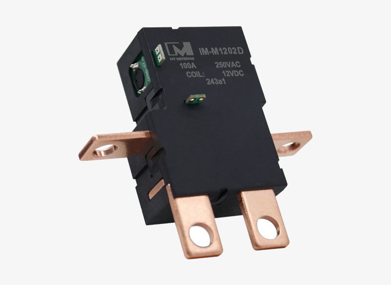 IM-M1202D UC2/UC3 100A 250VAC 12VDC Small Motor Driven Magnetic Immune Latching Relay Two Phase